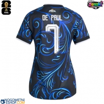 Ženski Nogometni dresi Argentina Rodrigo De Paul #7 Gostujoči SP 2026 Kratek Rokav